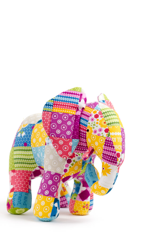 Patchwork Elephant and Quilt