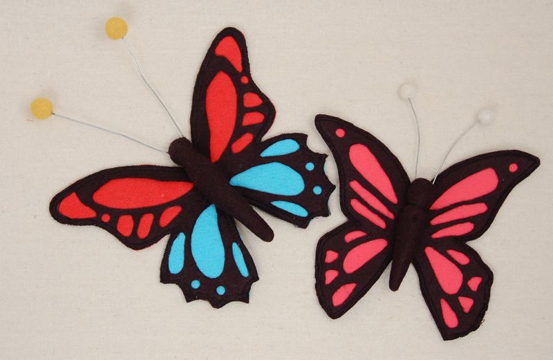 Cutwork felt butterfly 2