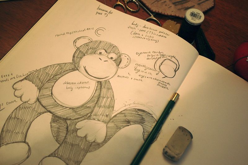 Monkey sketch