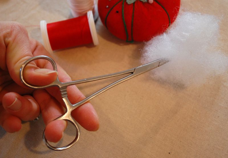 Forceps in action
