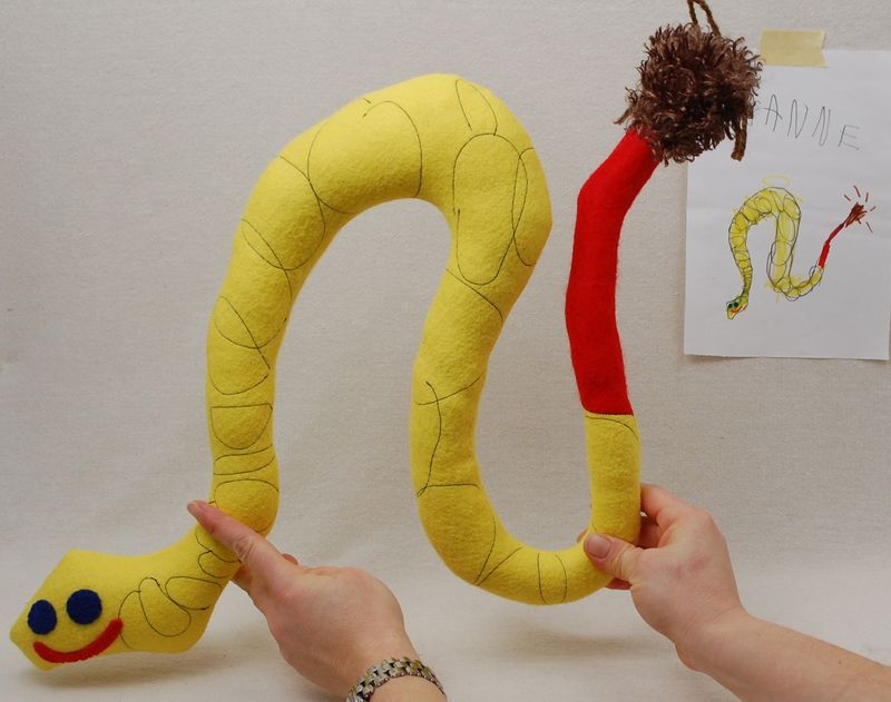 Rattlesnake plush