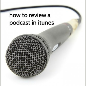 how to review a podcast