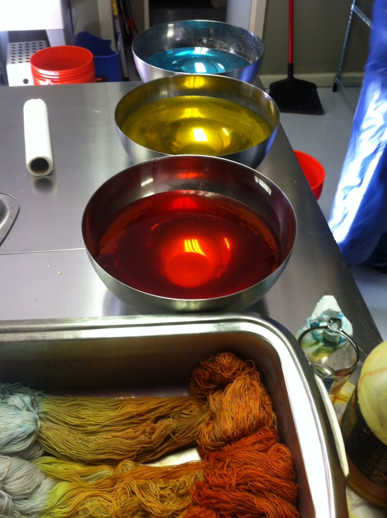 Dyeing Yarn