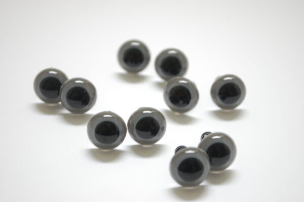 Gray 12mm Safety Eyes