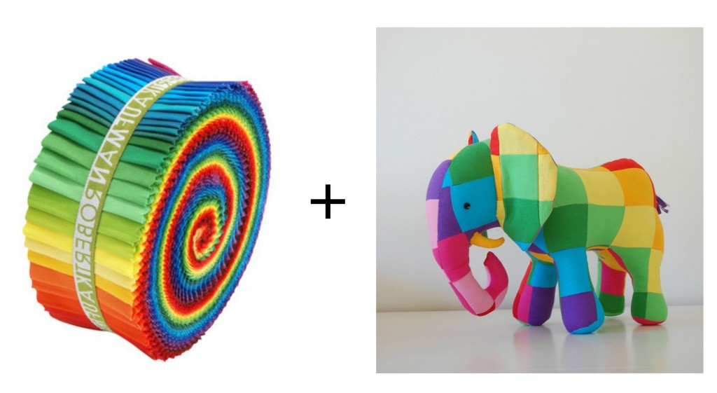 roll and elephant