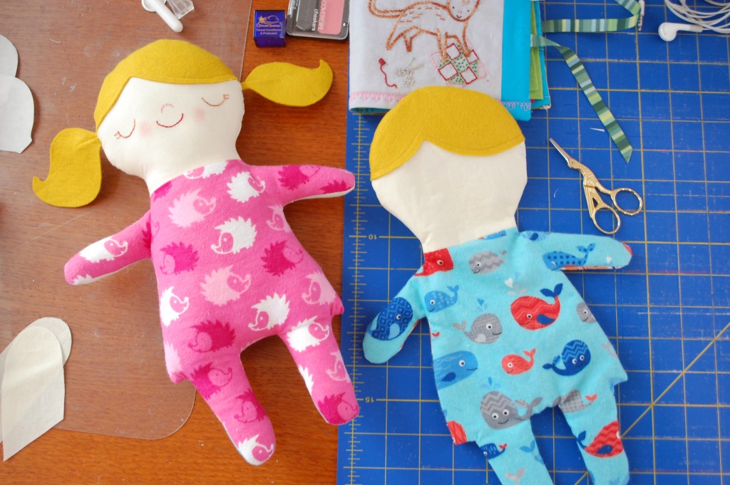 Asleep dolls in progress