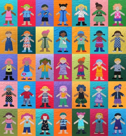 Paper Doll Quilt