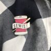 Sewist enamel pin