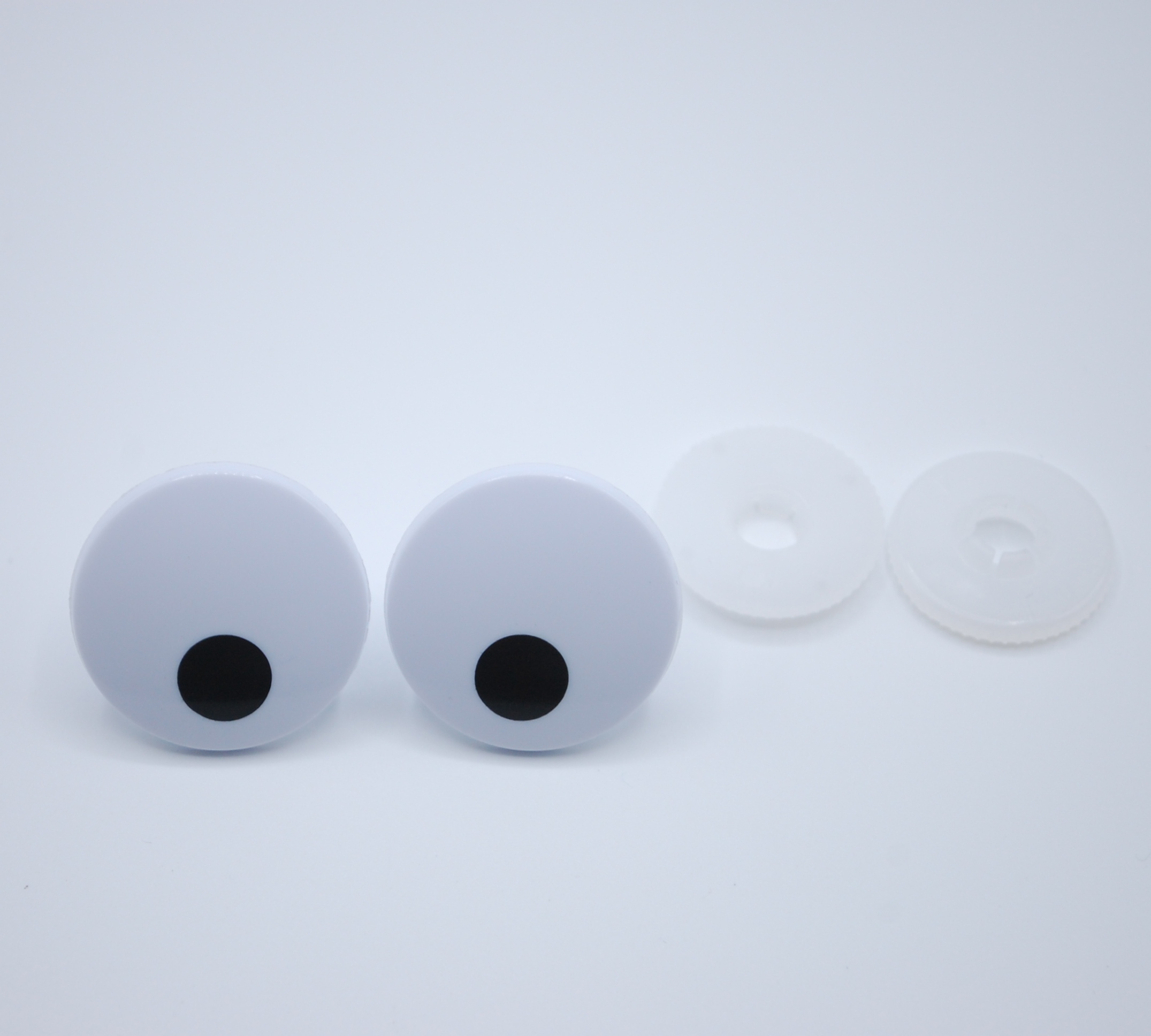 12mm Pale Gray Safety Eyes - 5 Pairs