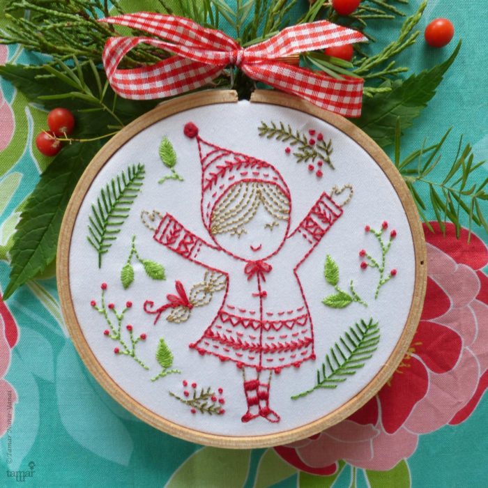 Christmas Embroidery Kit